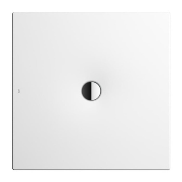 by Kaldewei Receveur de douche carré 80x80 cm acier émaillé, blanc (SATSVFEEL80Q)