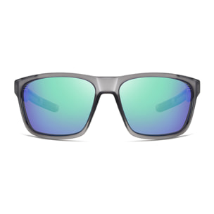 Gafas de sol OCEAN KITESURF - Gris mate / Polarizada revo azules