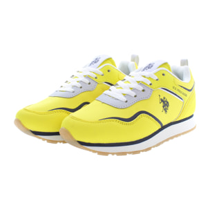 Sneakers U.S. Polo Assn Yellow-Dark Blue