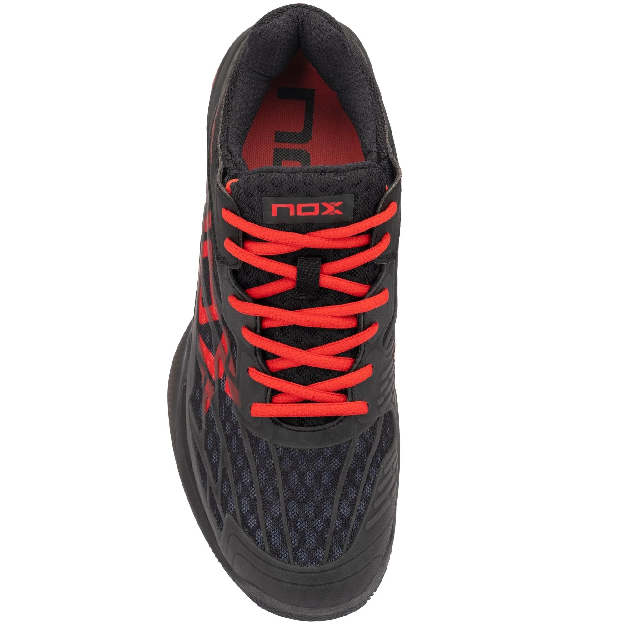 Zapatillas de pádel AT10 LUX Negro/Rojo