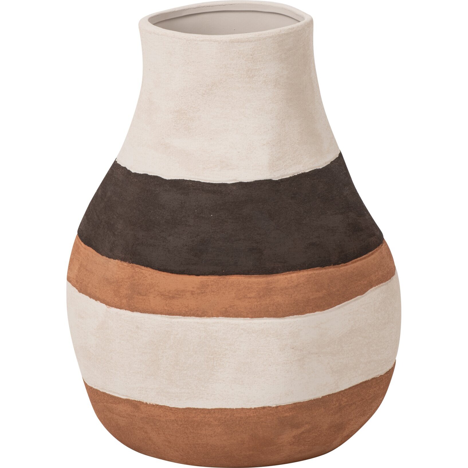 J-Line Vase Tierra Ligné Grès Multi Medium