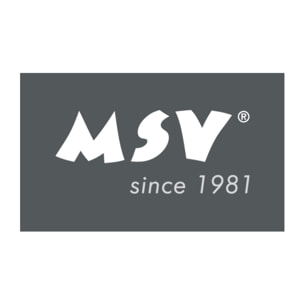 MSV Poubelle PP & Bambou OSLO 5L Blanc