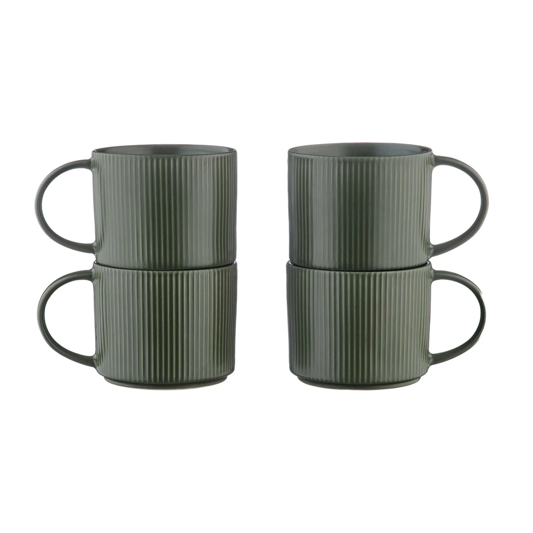 Mug SCANDI 50cl - 4 pièces - Olive