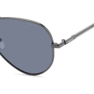 Gafas de Sol Polaroid PLD 4186/G/S/X KJ1 C3 57 Polarizadas de Metal Hombre 57 mm