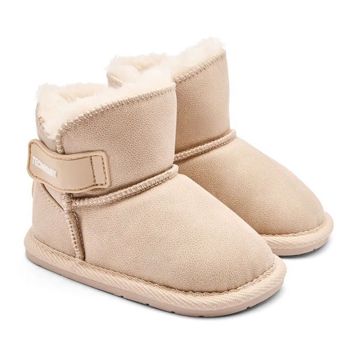 Stivaletti per bambini in stile australiano con fodera e design ecologico