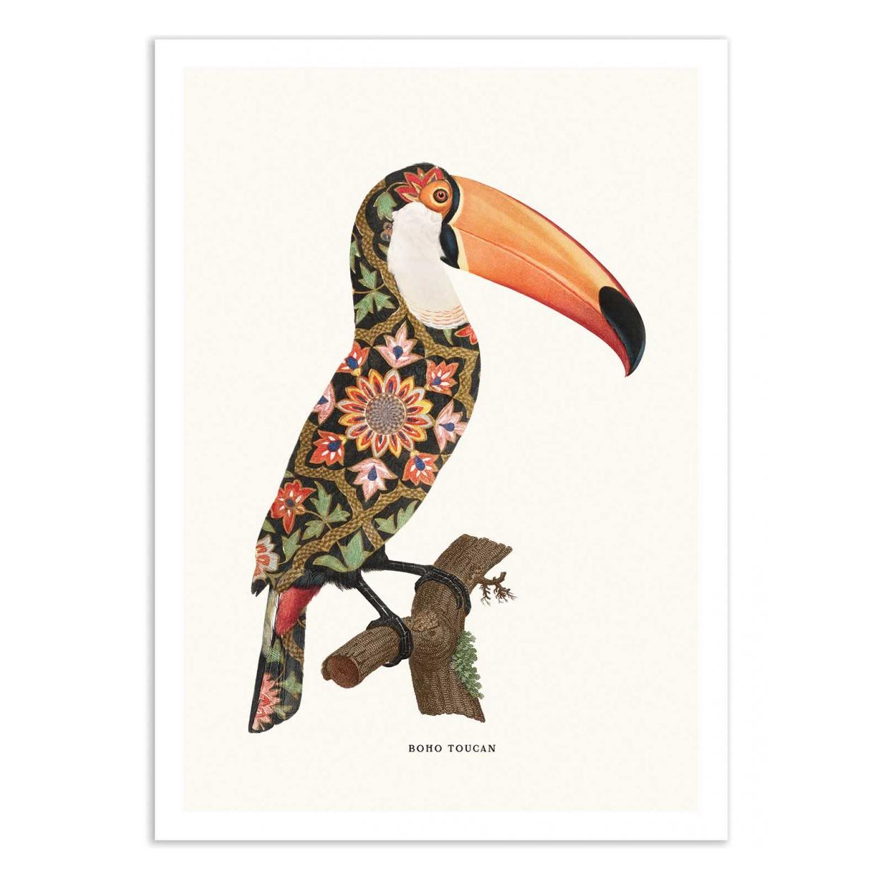 Art-Poster - Boho Toucan - Jonas Loose - 50 x 70 cm