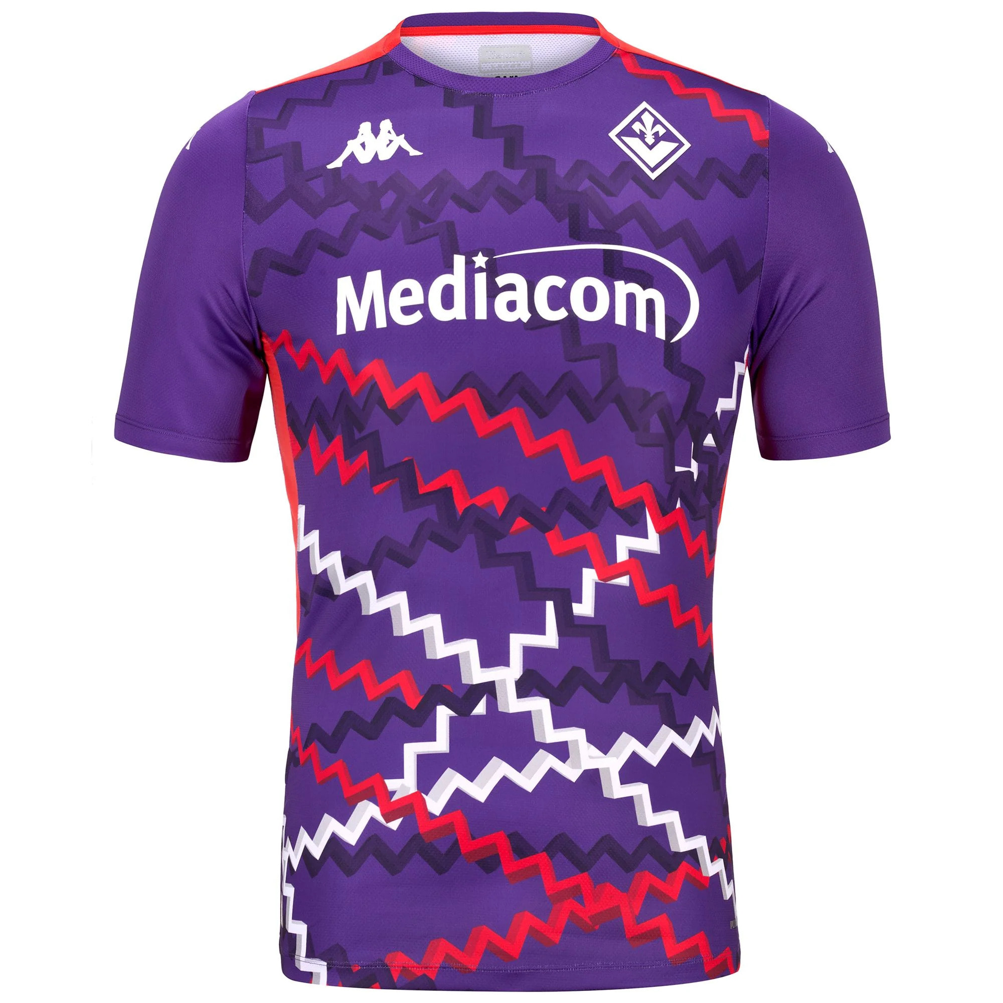 Kappa - Camisetas de juego Niño Violeta - Aboupre Pro 8 Fiorentina