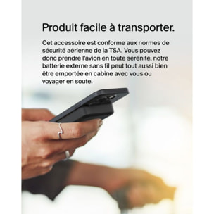 Batterie externe BELKIN 8000 mAh 15W MagSafe avec support