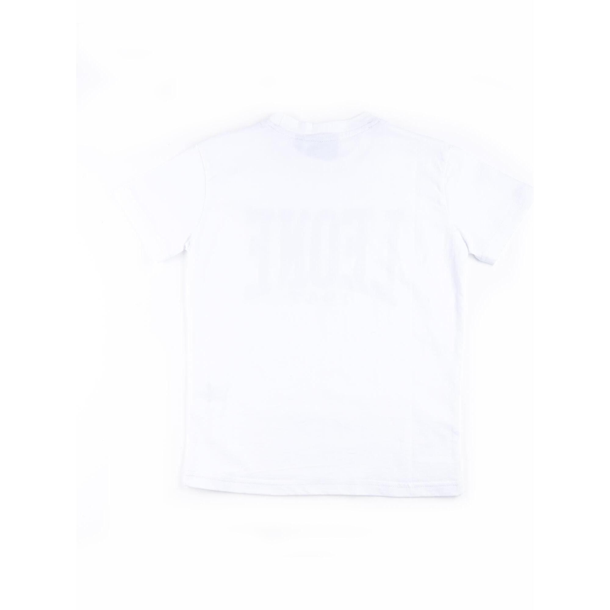 T-shirt da bambino a maniche corte logo grande Basic