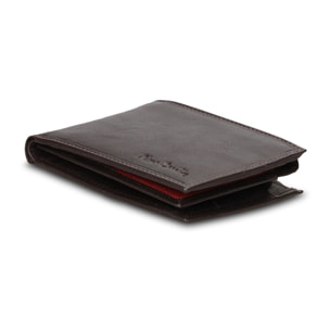 Portafoglio uomo in vera pelle - Modello Aumont - Casual - 12.5 x 9.0 x 2.0 cm