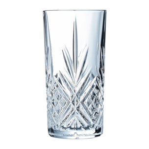 6 verres hauts 38cL Eugène - Luminarc - Verre ultra transparent