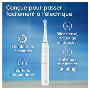 Oral-B iO2 Brosse À Dents Électrique Rose Clair