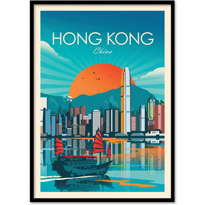 Affiche - Hong Kong - Studio Inception