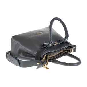 Borsa a mano da donna Made in Italy - Modello Lumina Elite - 100% pelle - 28.5 x 19.0 x 10.0 cm