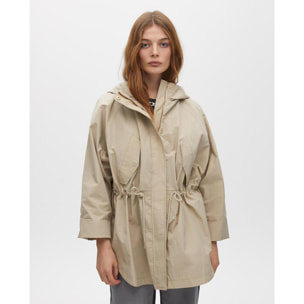 Parka Oversize Cintura Regolabile