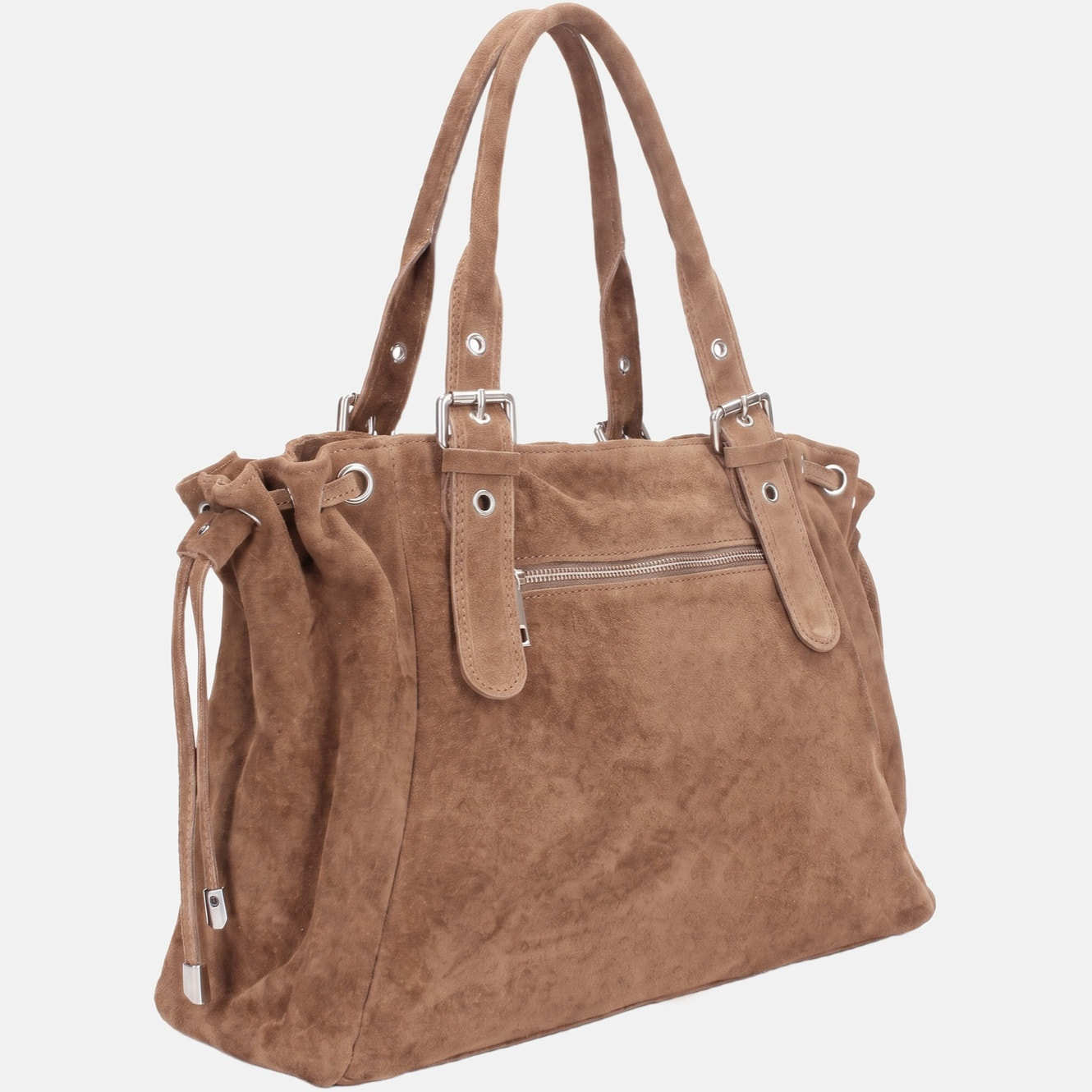 Borsa a mano da donna Made in Italy - Modello Celeste Plus - 100% pelle - 20.0 x 28.5 x 41.0 cm