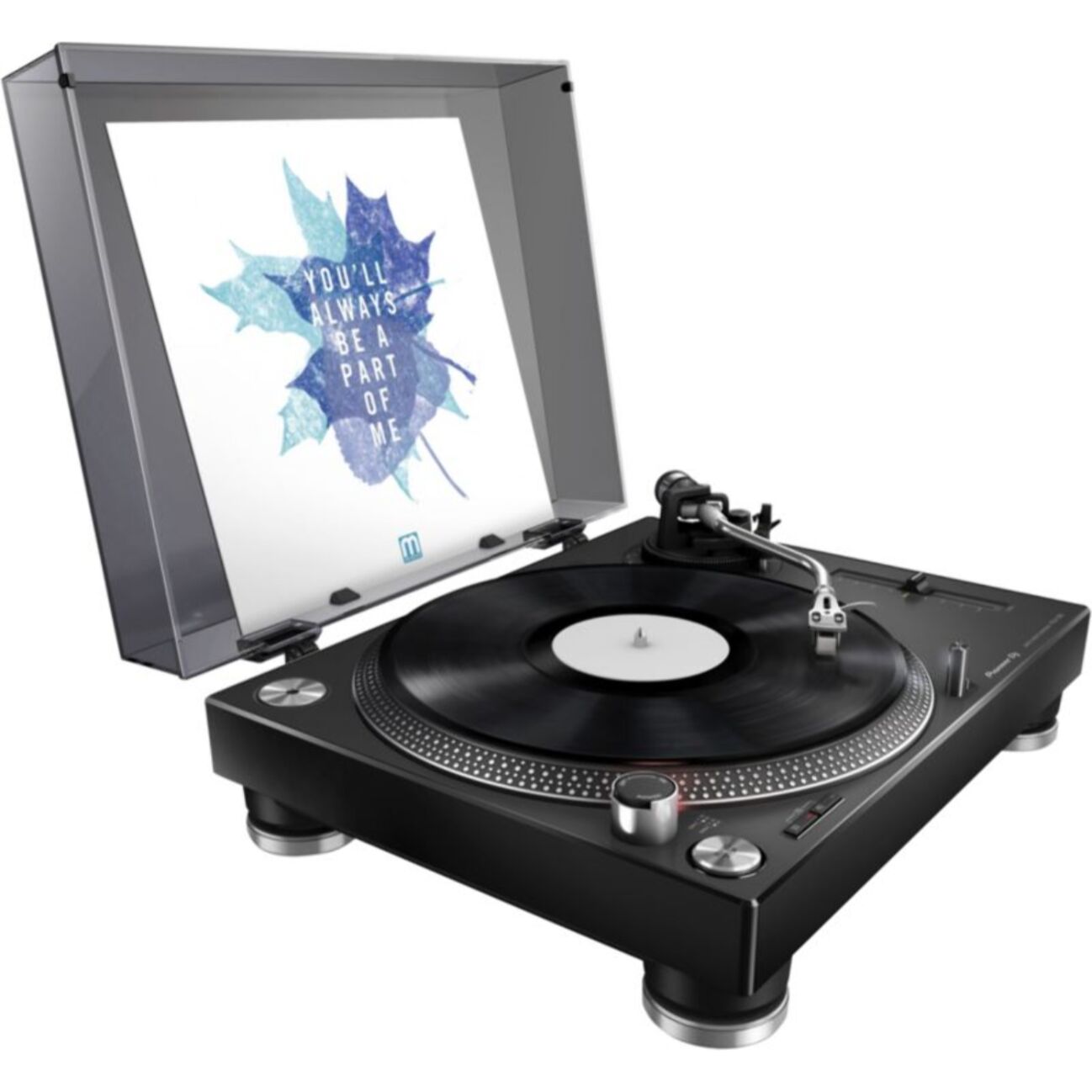 Platine vinyle PIONEER DJ PLX-500 noire