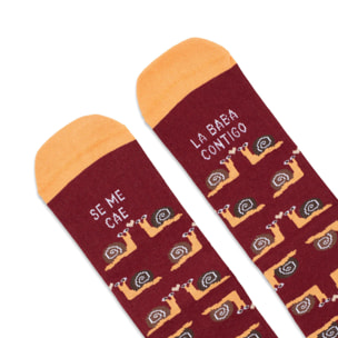 Calcetines "Se me cae la baba contigo" talla 42-46