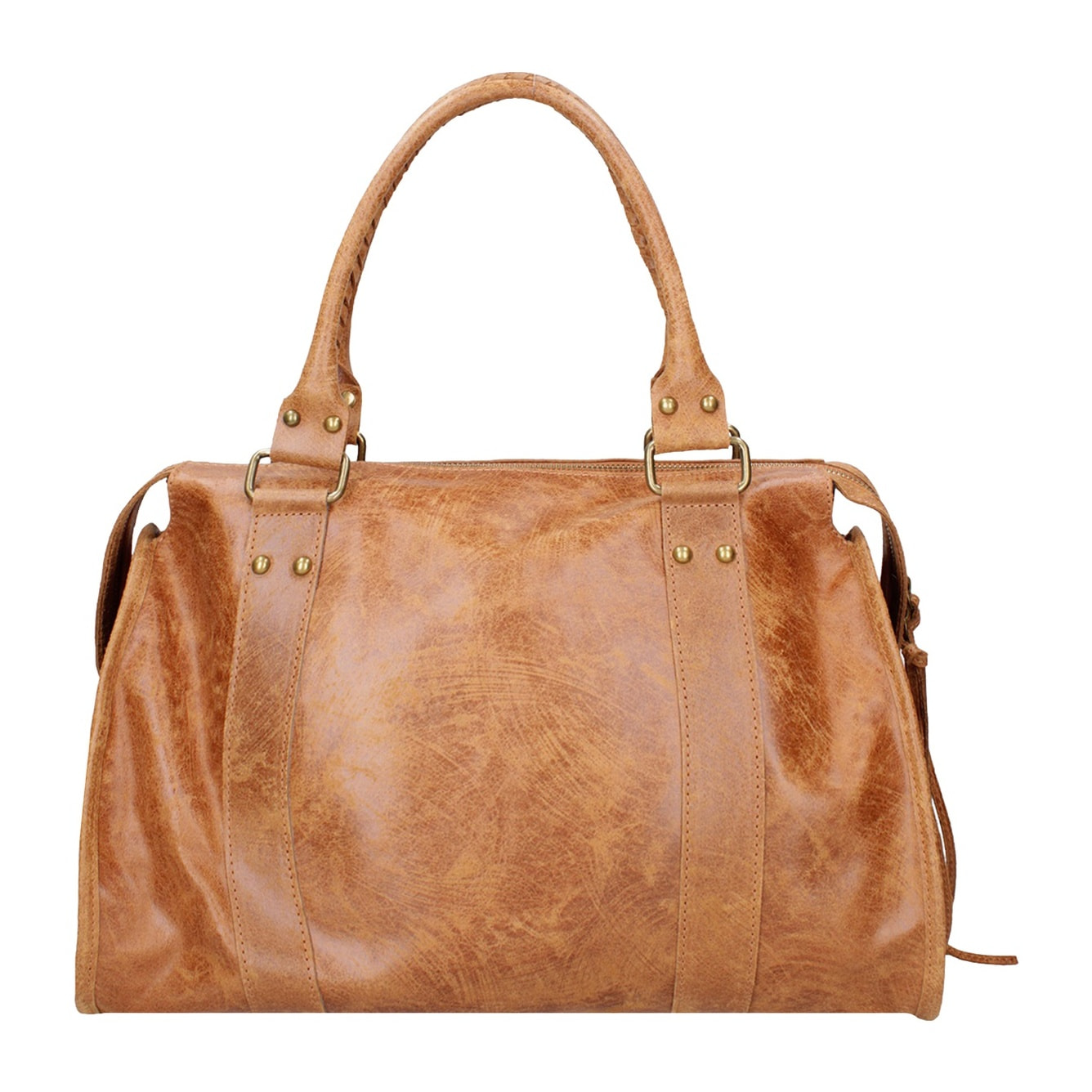 Borsa a spalla da donna - Modello Clara - Vera pelle - 41.0 x 28.0 x 13.0 cm