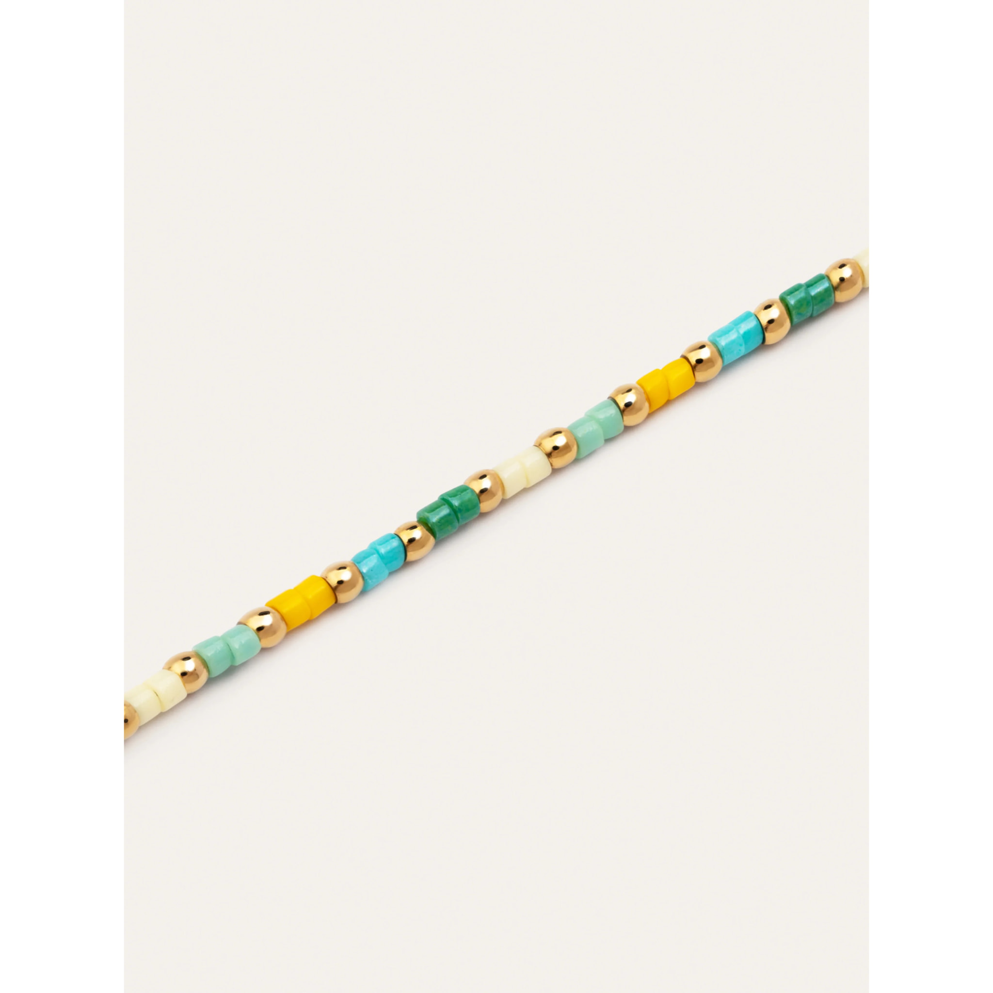 Pulsera Summer Colors Acero Baño Oro