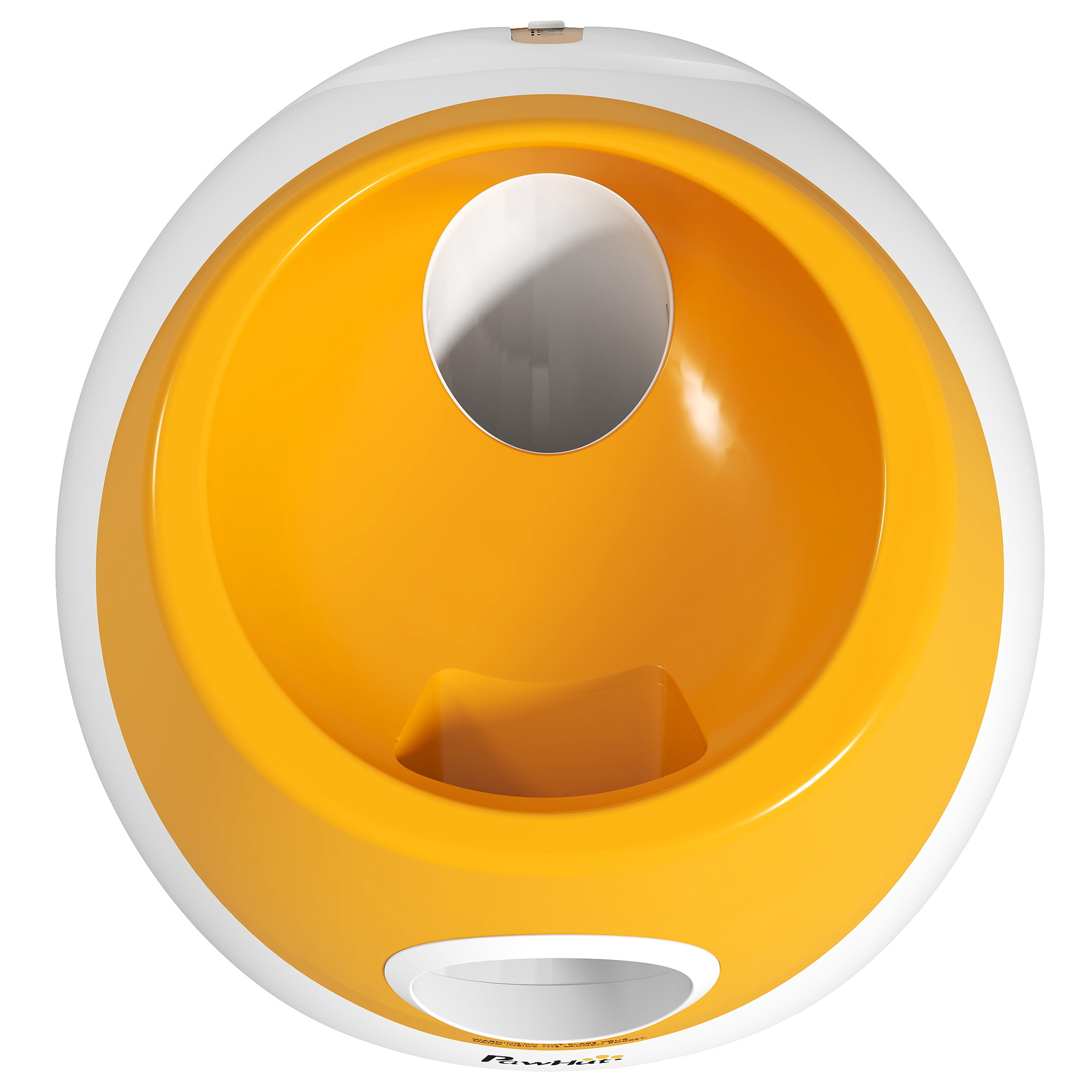 Lanceur de balles automatique pour chien 5 balles ETPU orange