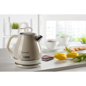 Bouilloire ARIETE vintage beige