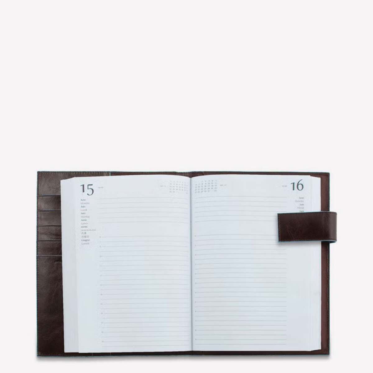 Piquadro Agenda giornaliera in pelle