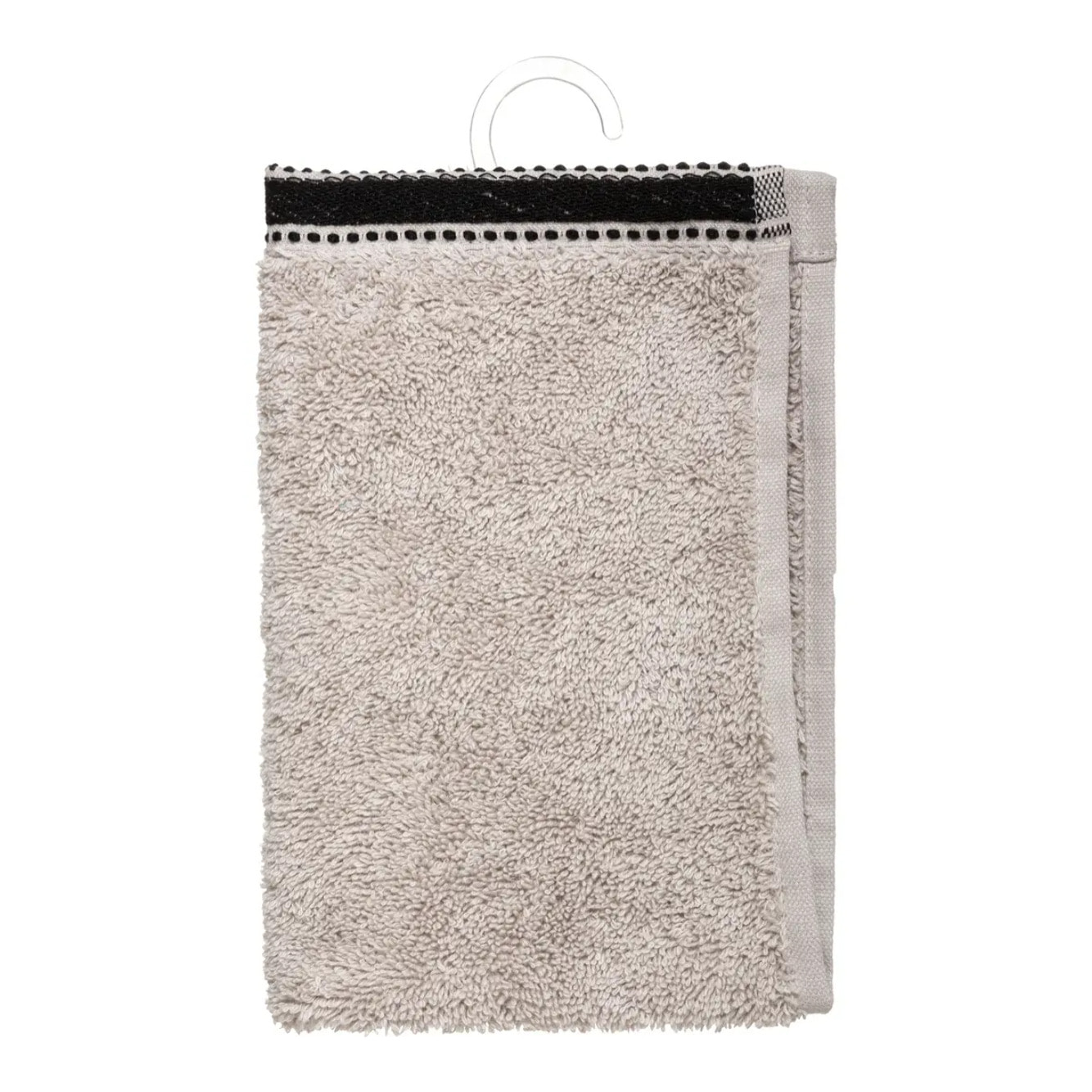 Serviette invité "Joia" coton beige 30x50cm