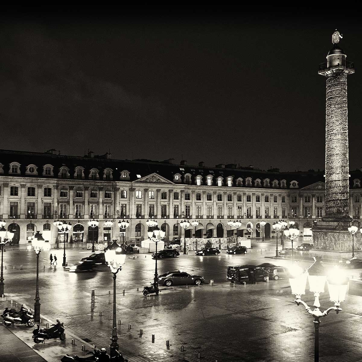 Tableau paris place vendôme Toile imprimée