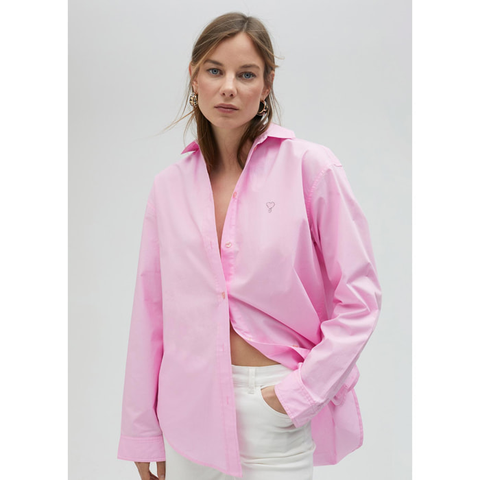 Camicia popeline oversize