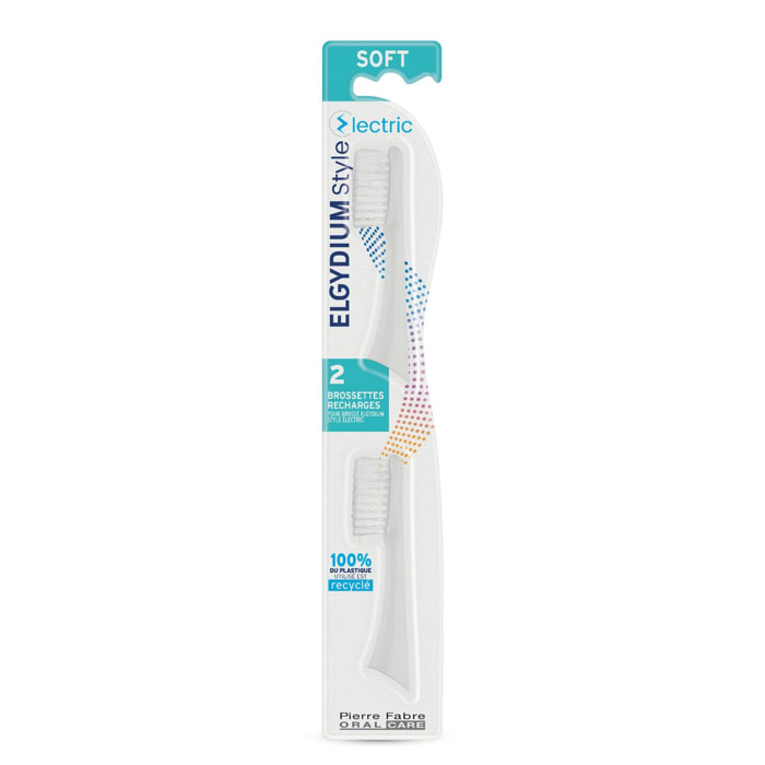 Elgydium - Recharge Brosse à Dents Électrique Souple