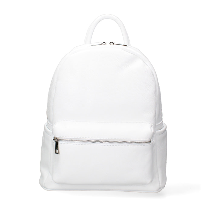 Zaino da donna Made in Italy - Modello Edera Chic - 100% pelle - 31.0 x 34.0 x 15.0 cm