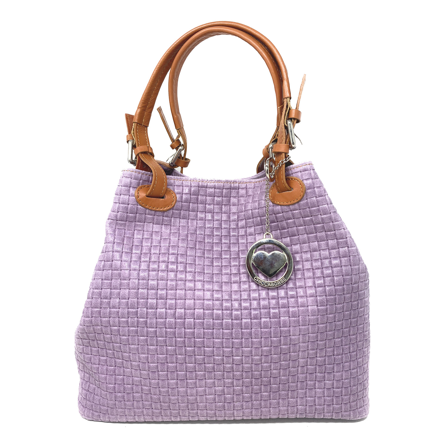 Chicca Borse Borsa a Mano Lilla