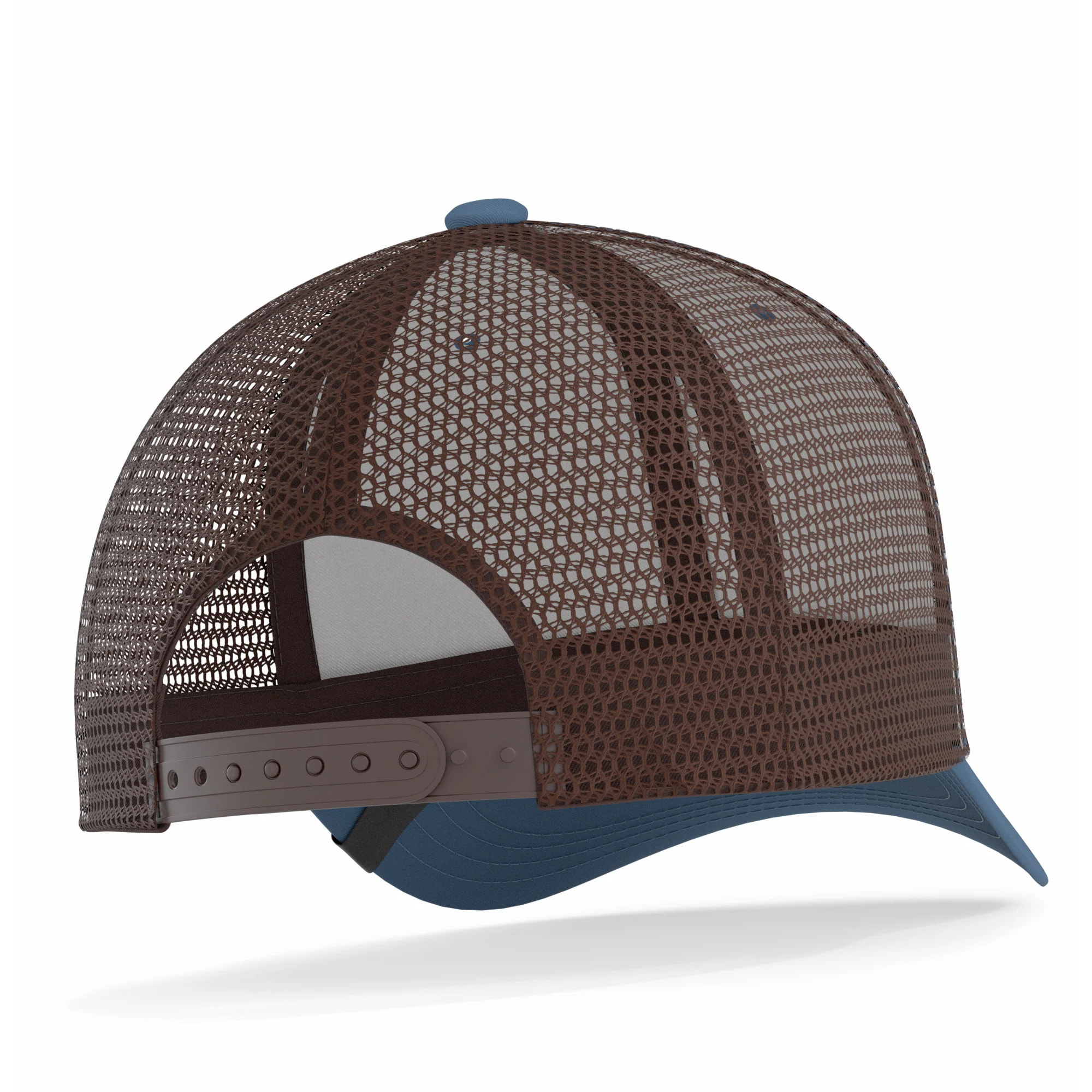 Gorras Hanukeii Fox Truck Blue / Brown