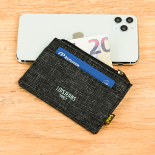 Tarjetero Monedero Lois Harrison Negro