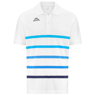 Camisas de polo Kappa Hombre Logo Feystripe