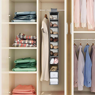 Organizador de Zapatos de 10 Estantes con Diseño Ligero y Resistente 30x15x120cm