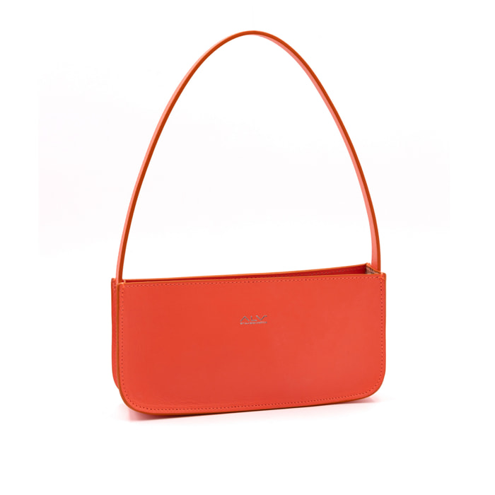 Borsa a spalla da donna - Modello Evelyn Lux - Vera pelle - 26.0 x 12.0 x 6.0 cm