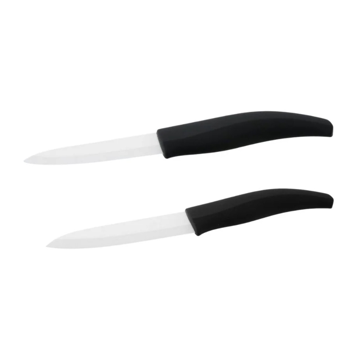 Set de 2 couteaux de cuisine lame en céramique 18 et 24 cm Nirosta