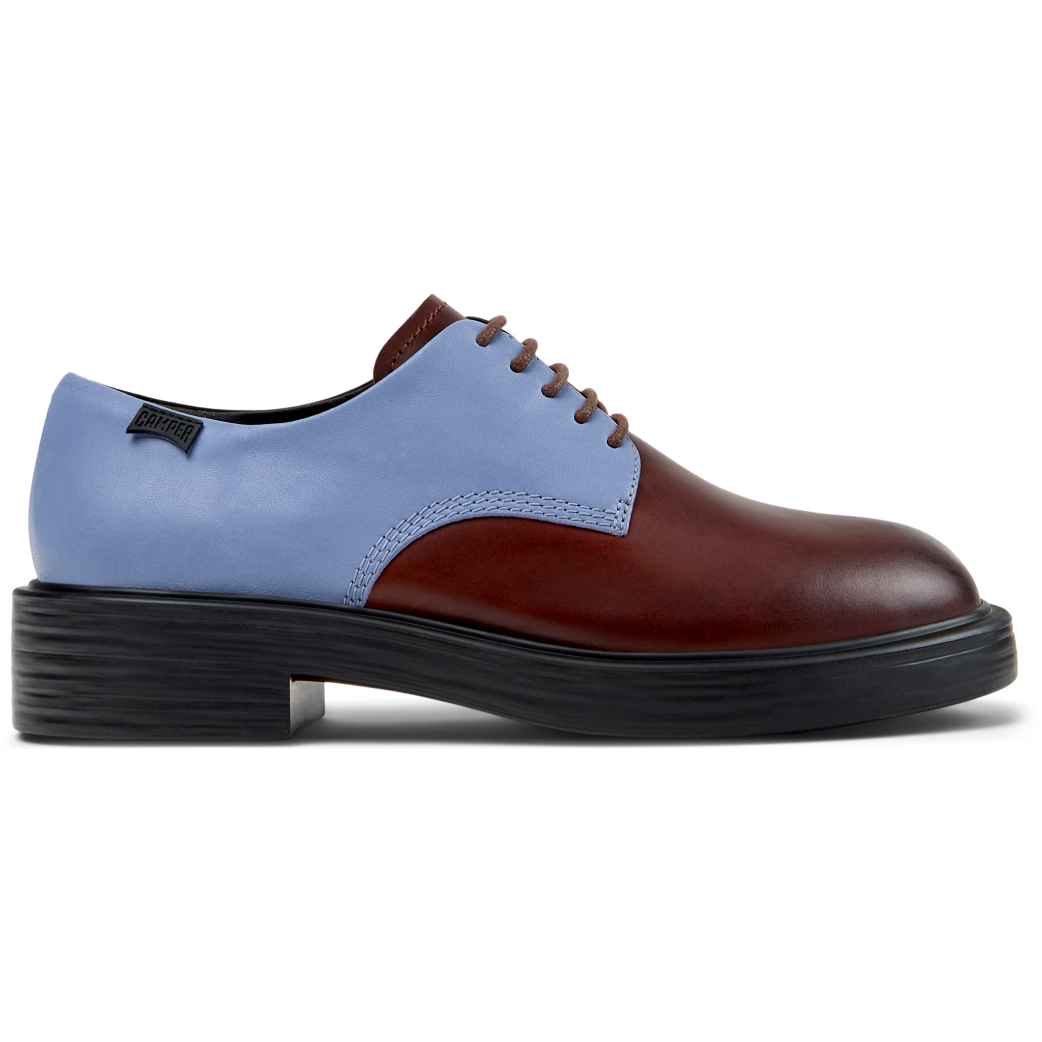 Zapatos de cordones - CAMPER Dean Twins - Multicolor - Cuero liso
