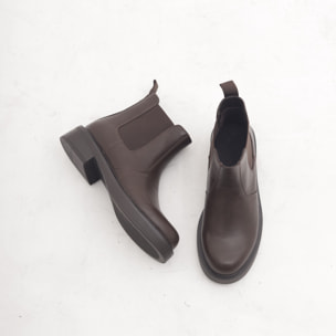 STIVALETTO CHELSEA BASSO TESTA DI MORO