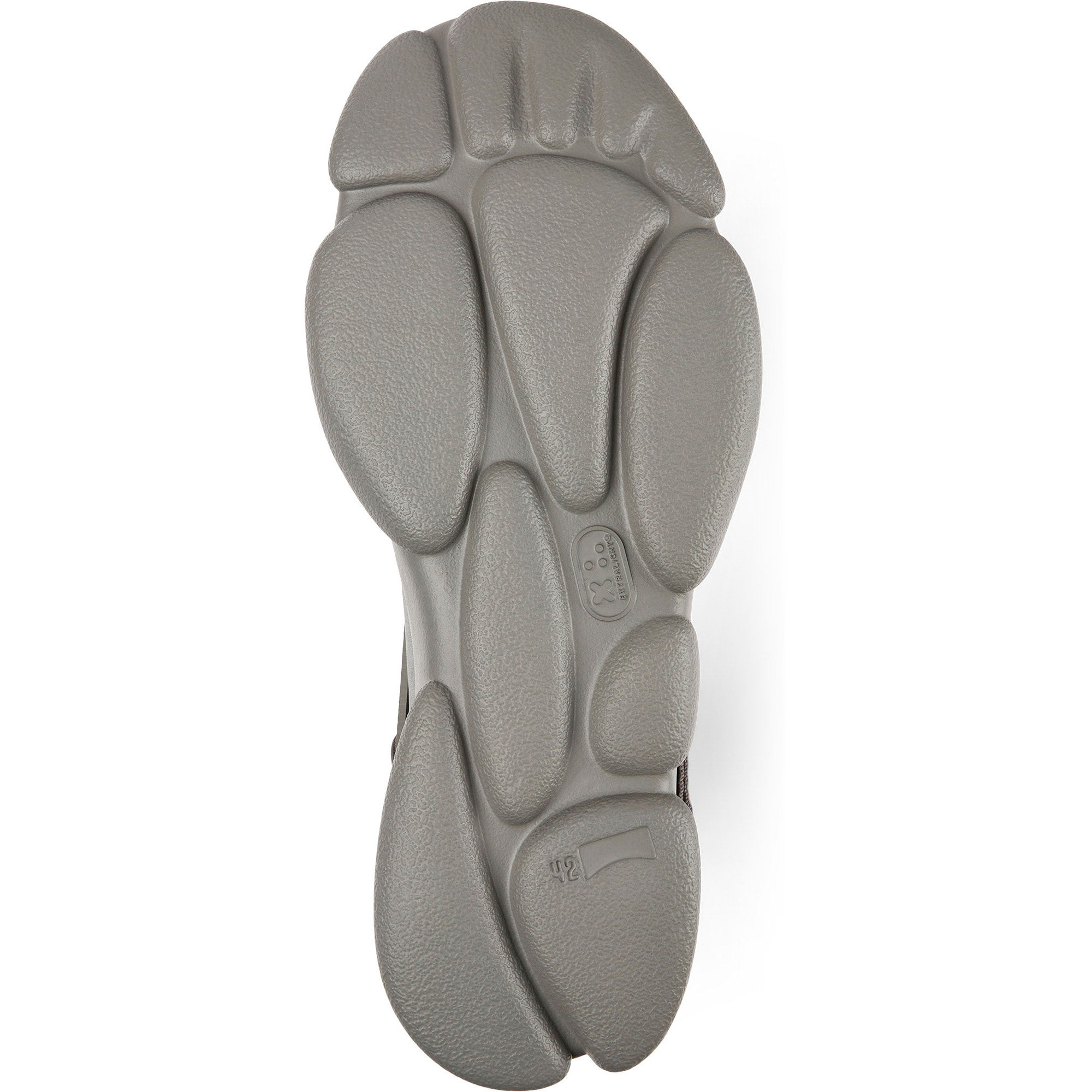Zapatillas - CAMPER Karst - Gris - Cuero liso