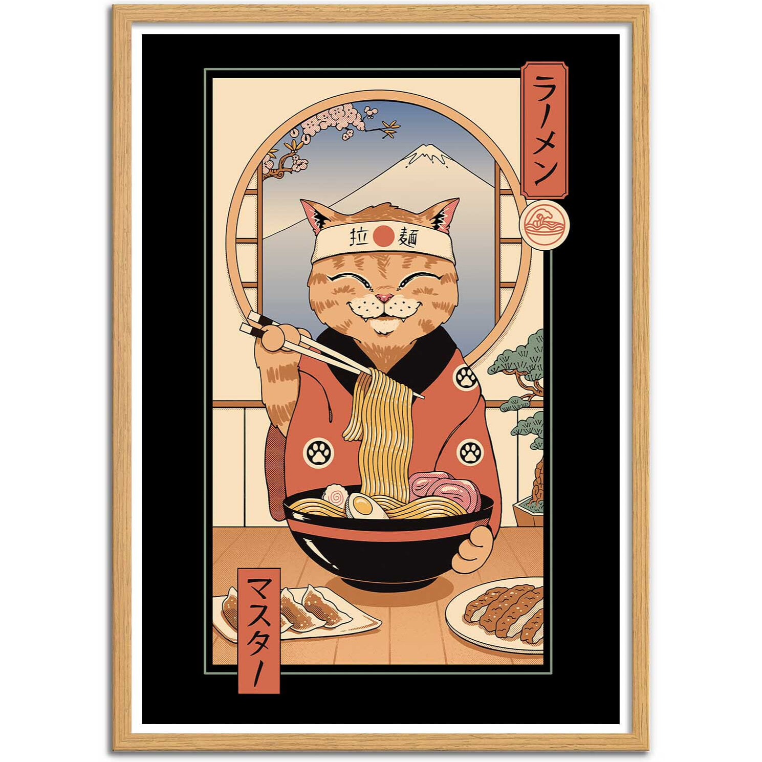 Affiche - Ramen Meowster - Vincent Trinidad