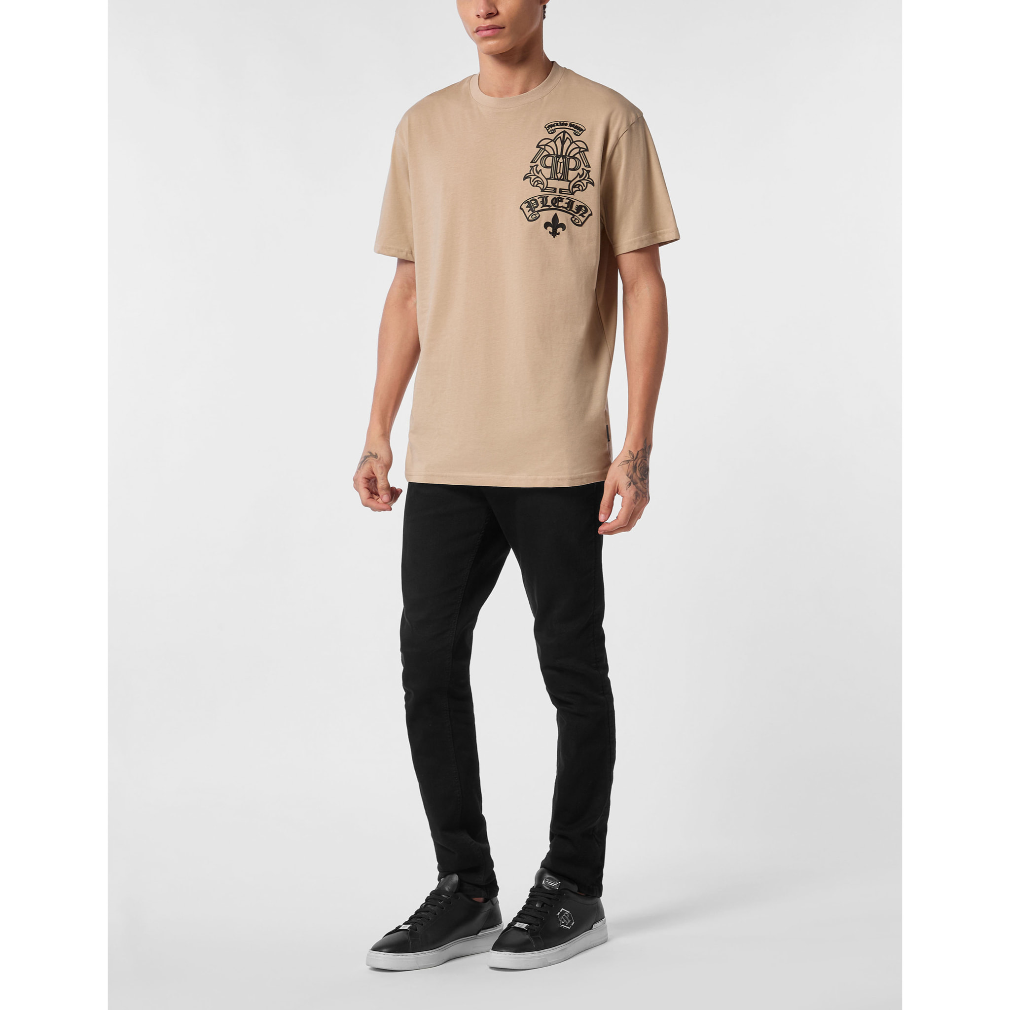 PHILIPP PLEIN Camiseta Cuello Redondo TATTOO