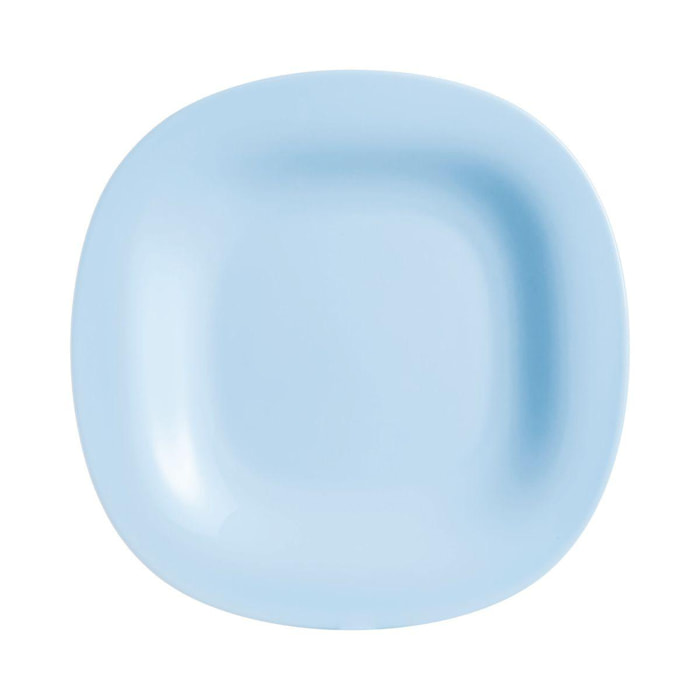 Assiette bleue 21 x 19,6 cm Carine - Luminarc