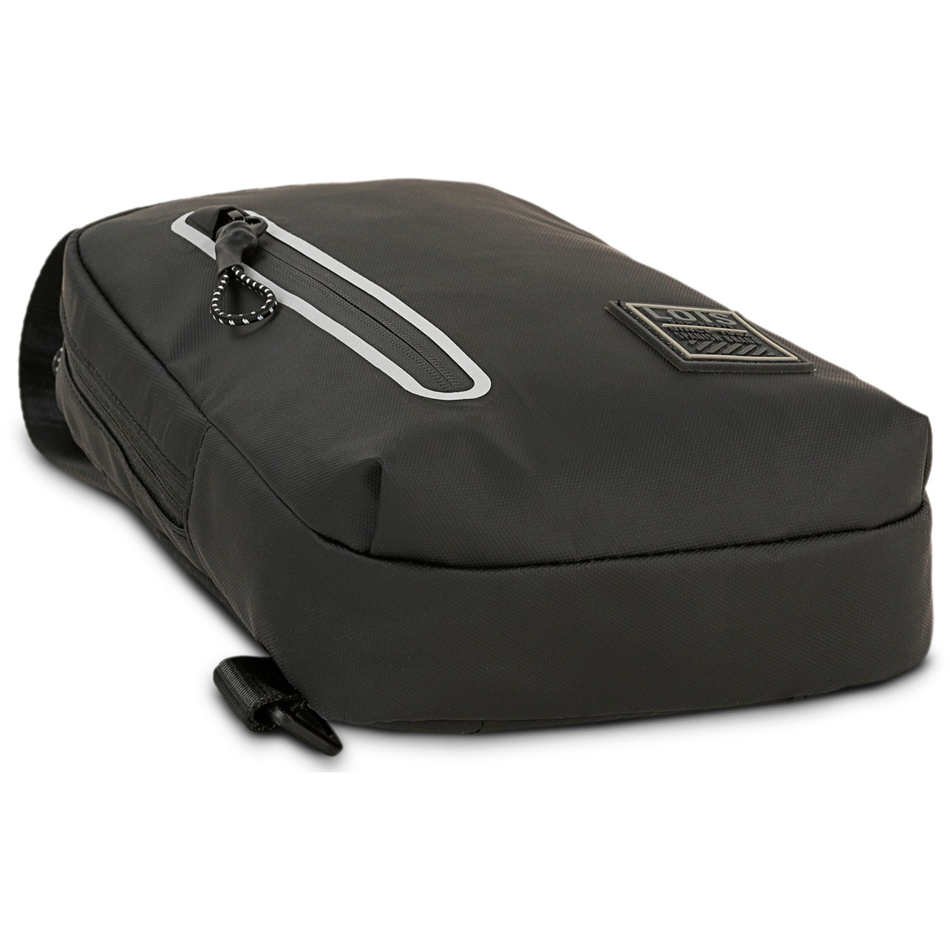 Bandolera Hombre Sintetica Lois Cooper Negro