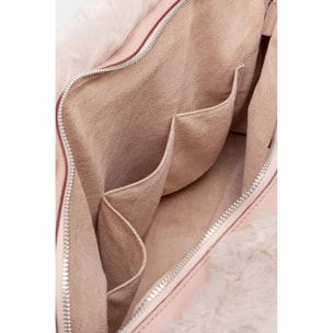 Sac de voyage Mika beige rosé Kare Design