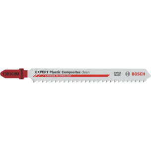Lame de scie sauteuse EXPERT Plastic Composites Clean T301CHM - BOSCH - 2608902471