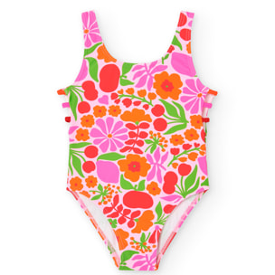 Maillot de bain polyamide fleurs