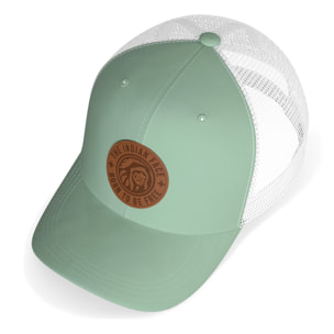 Gorras The Indian Face Born to be Free Green / White